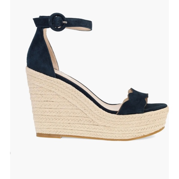 Pelle Moda Ryne Wedge Platform Sandal Midnight - Picture 3 of 3